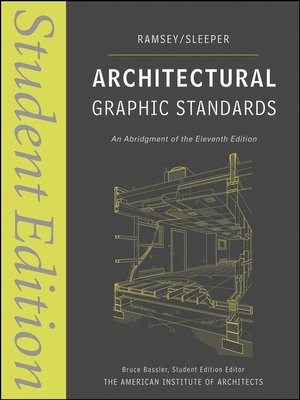 cover image of Architectural Graphic Standards